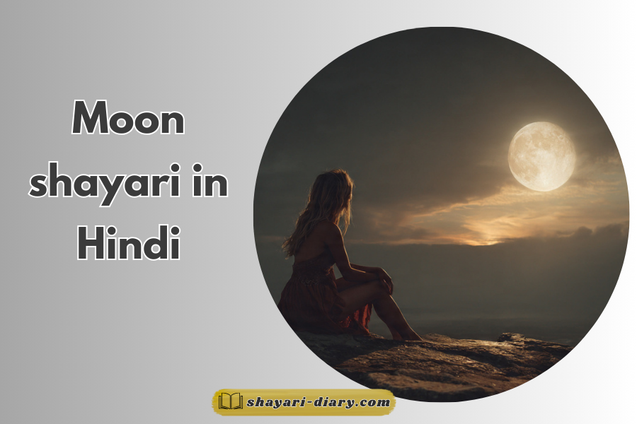 Moon shayari in hindi